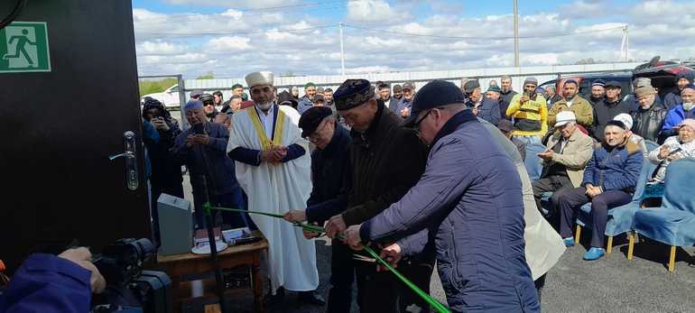 Открытие мечети в Каргаполье